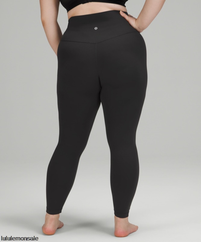 Lululemon Damen DELULU005 | Graphitgrau Align Hochhaushose 25